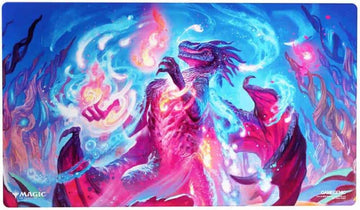 Magic: The Gathering Secrets of Strixhaven Shiny Playmat - Prismari, The Inspiration - GameGenic Playmat