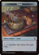 Food // Frog Lizard Double-Sided Token [Secrets of Strixhaven Commander Tokens]-1