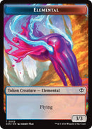 Dragon Illusion // Elemental (0002) Double-Sided Token [Secrets of Strixhaven Commander Tokens]-2