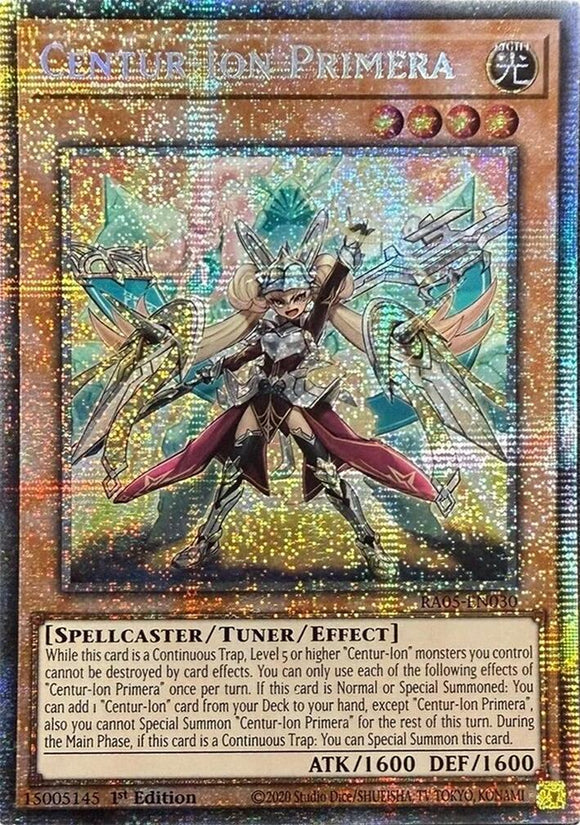 Centur-Ion Primera (Starlight Rare) [RA05-EN030] Starlight Rare