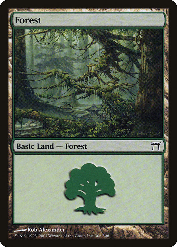 Bosque (306) [Campeones de Kamigawa] 