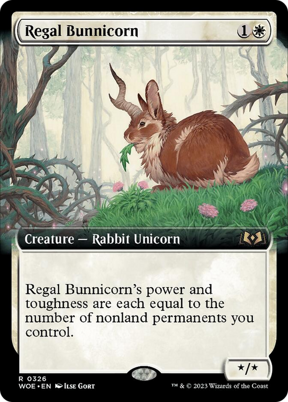 Conejo real (ilustración ampliada) [Wilds of Eldraine] 