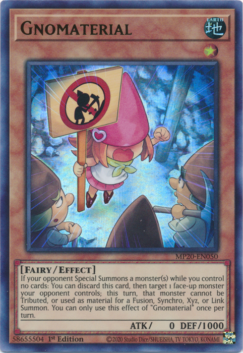 Gnomaterial [MP20-EN050] Ultra raro 