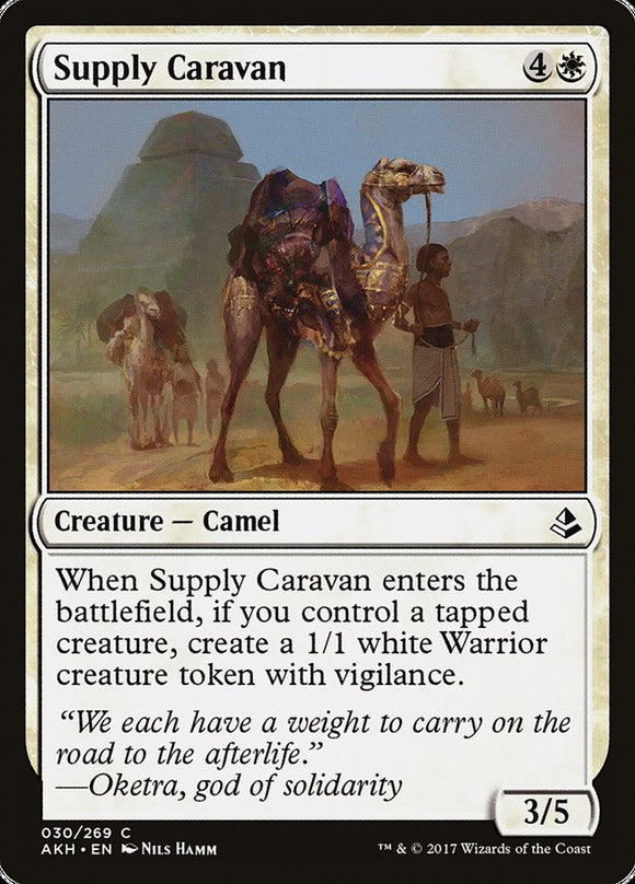 Caravana de suministros [Amonkhet] 