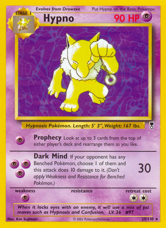 Hypno (25/110) [Colección Legendaria] 