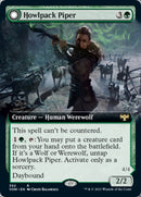 Gaitero aullador // Aullador cantor salvaje (ilustración ampliada) [Innistrad: Crimson Vow] -1