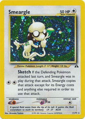 Smeargle (11/75) [Neo Discovery Unlimited] 