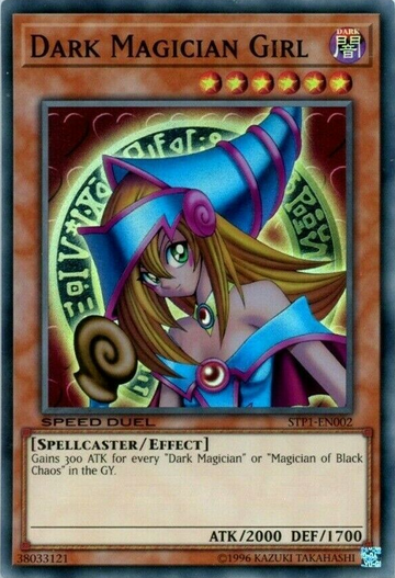Chica maga oscura [STP1-EN002] Súper rara 