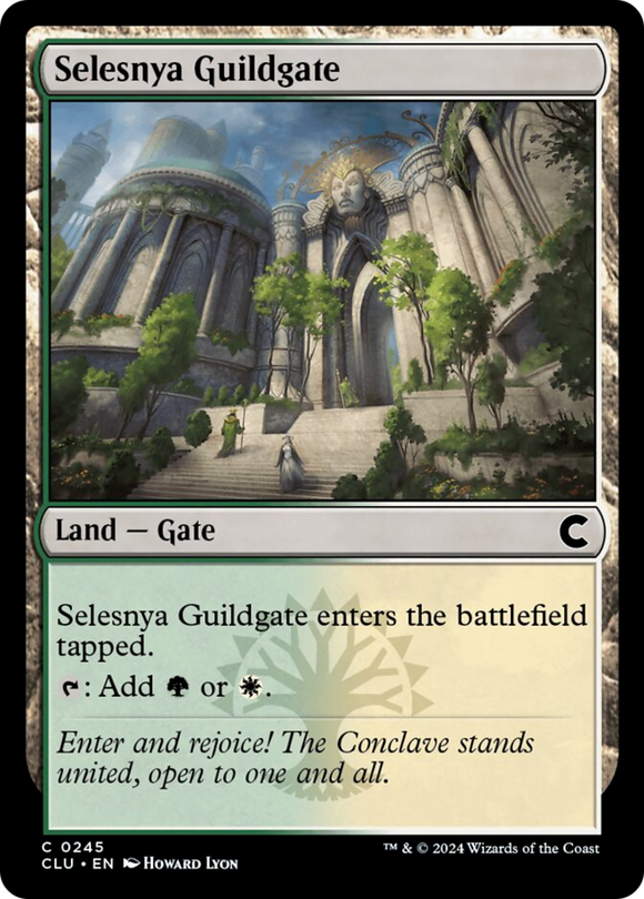 Puerta del Gremio Selesnya [Ravnica: Clue Edition] 