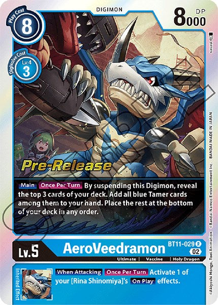 AeroVeedramon [BT11-029] [Promociones previas al lanzamiento de la fase dimensional] 