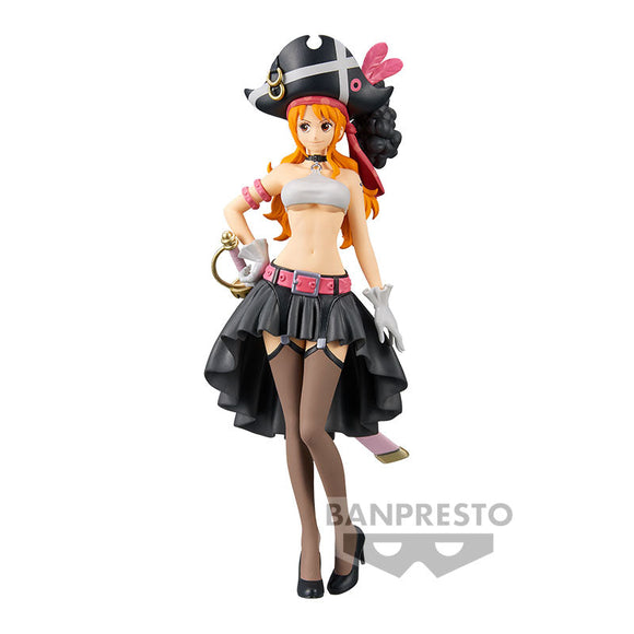 One Piece - Nami The Grandline Lady Film Red DXF Figure