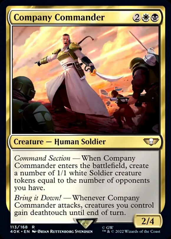 Comandante de compañía [Warhammer 40,000] 