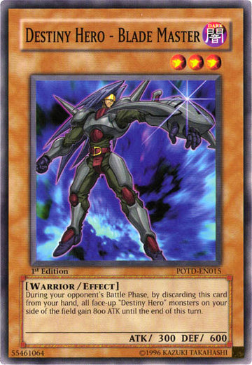 Héroe del destino - Maestro de la espada [POTD-EN015] Común 