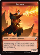 Copy (0002) // Soldier (0011) Double-Sided Token [Avatar: The Last Airbender Tokens]-2