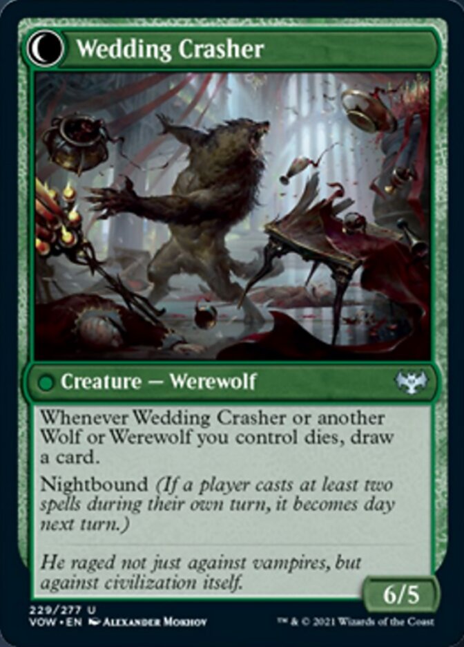 Wolfkin Outcast // Wedding Crasher [Innistrad: Crimson Vow] - 0