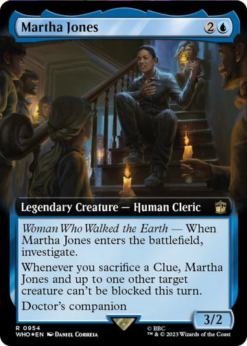 Martha Jones (dibujo extendido) (Surge Foil) [Doctor Who] 