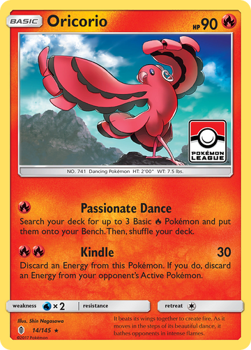 Oricorio (14/145) [Sol y Luna: Guardianes en ascenso] 