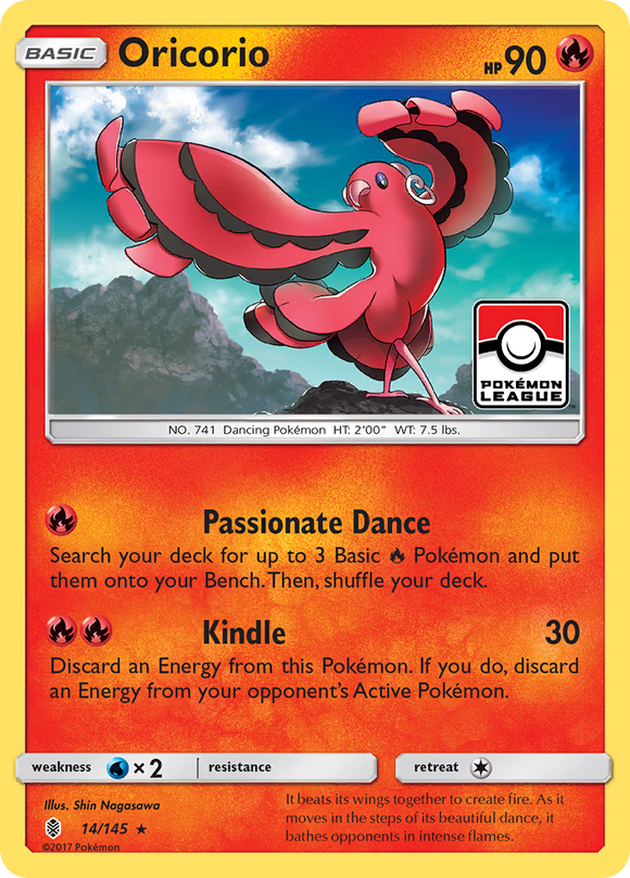 Oricorio (14/145) [Sol y Luna: Guardianes en ascenso] 