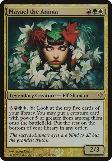Mayael el Anima (Gran tamaño) [Commander 2013 Gran tamaño] 
