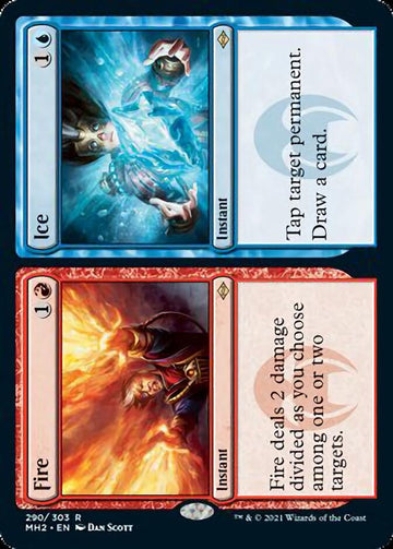 Fire // Ice (Foil Etched) [Modern Horizons 2] - 0