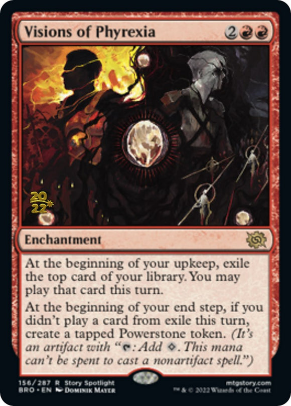 Visiones de Phyrexia [Promociones previas al lanzamiento de The Brothers' War] 