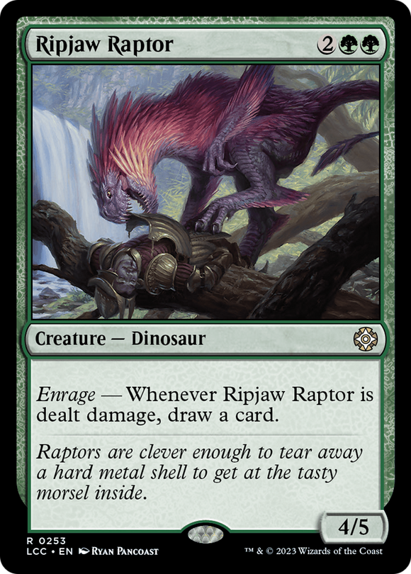 Raptor Ripjaw [Comandante de Las Cavernas Perdidas de Ixalan] 