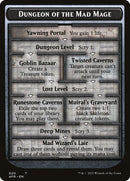 Dungeon of the Mad Mage // Tomb of Annihilation Double-Sided Token [Dungeons & Dragons: Adventures in the Forgotten Realms Tokens]-1