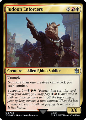 Ejecutores de Judoon (Surge Foil) [Doctor Who] 