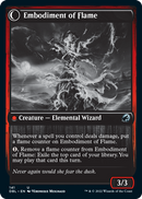 Canalizador de llamas // Encarnación de la llama [Innistrad: Double Feature] -2