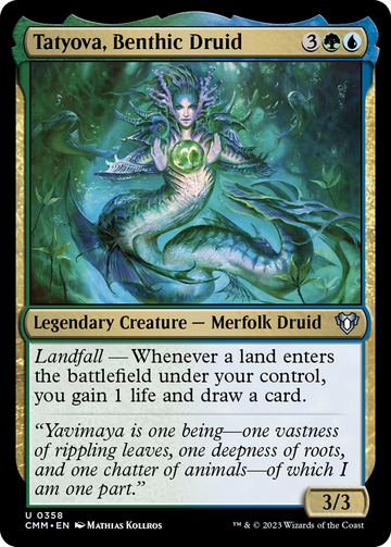 Tatyova, Druida Bentónica [Comandante Masters] 