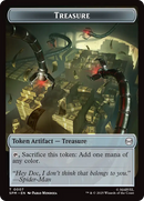 Human Citizen // Treasure Double-Sided Token [Marvel's Spider-Man Tokens]-2