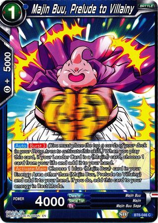 Majin Buu, Preludio a la villanía (BT6-046) [Reyes Destructores] 