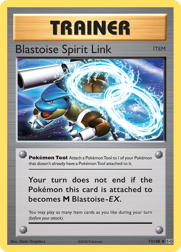 Enlace espiritual de Blastoise (73/108) [XY: Evoluciones] 