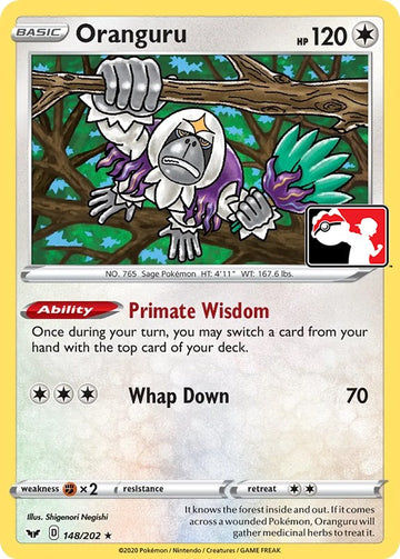 Oranguru (148/202) [Serie de paquetes de premios uno] 