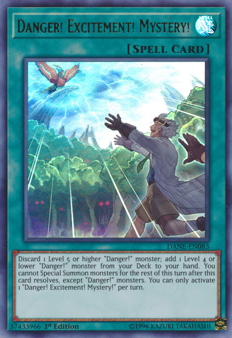 danger yugioh cards Card "Danger! Bigfoot!" (alt) QCAC-KR007 Korean Ver Secret Rare Tsuchinoko? Yugioh Card Danger!? Jackalope? RC04-KR014