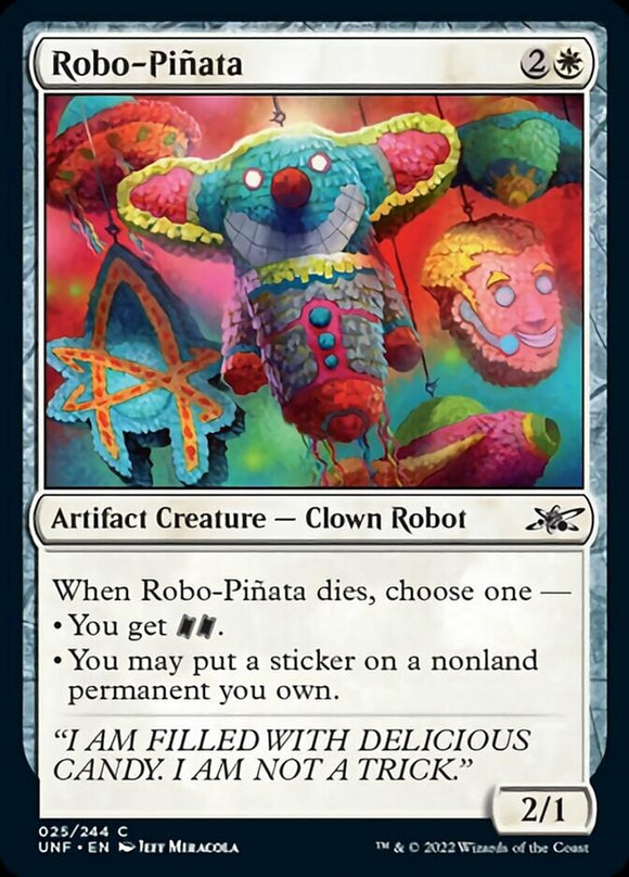 Piñata robótica [Unfinity] 