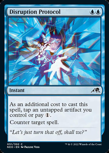 Protocolo de disrupción [Kamigawa: Neon Dynasty] 
