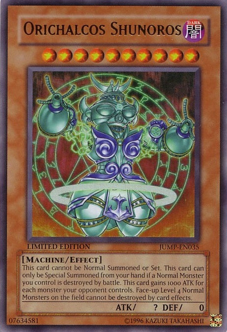 Orichalcos Shunoros [JUMP-EN035] Ultra raro 