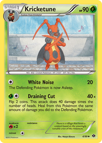 Kricketune (4/99) [Blanco y Negro: Próximos destinos] 