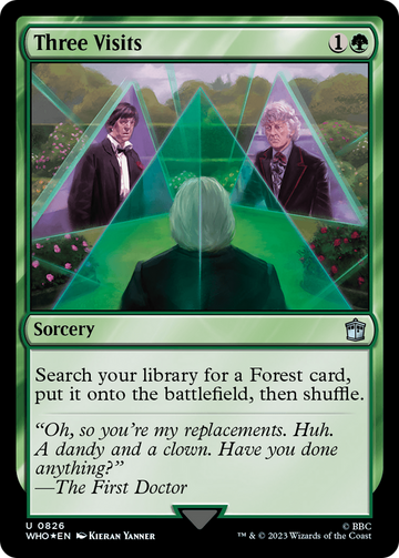 Tres visitas (Surge Foil) [Doctor Who] 