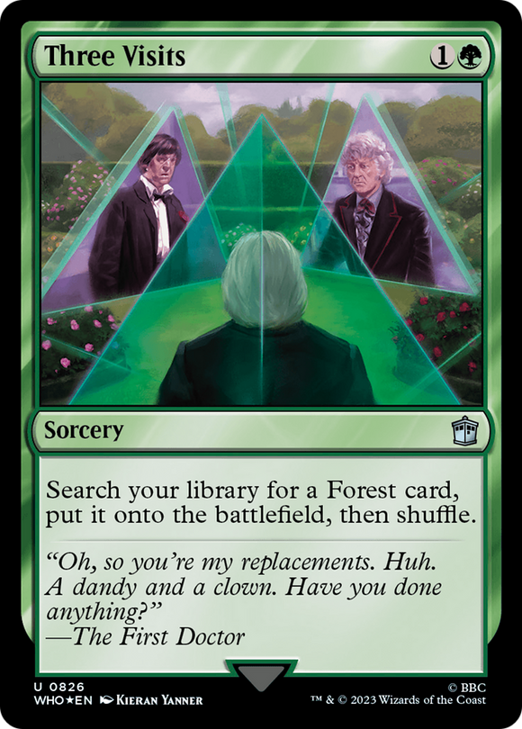 Tres visitas (Surge Foil) [Doctor Who] 