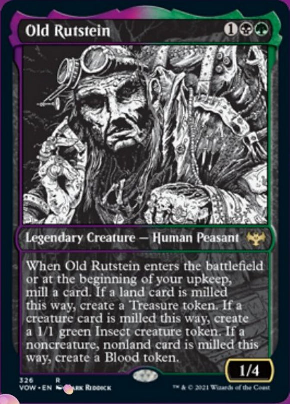 Viejo Rutstein (Escaparate de la Noche Eterna) [Innistrad: Crimson Vow] 