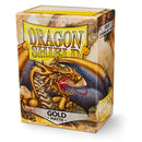 Dragon Shield: Standard 100ct Sleeves - Gold (Matte)-2