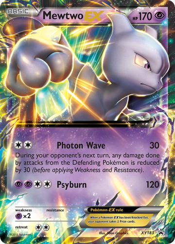 Mewtwo EX (XY183) [Promociones de XY: Black Star] 