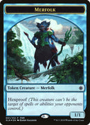 Merfolk // Treasure Double-Sided Token [Friday Night Magic 2018]-1