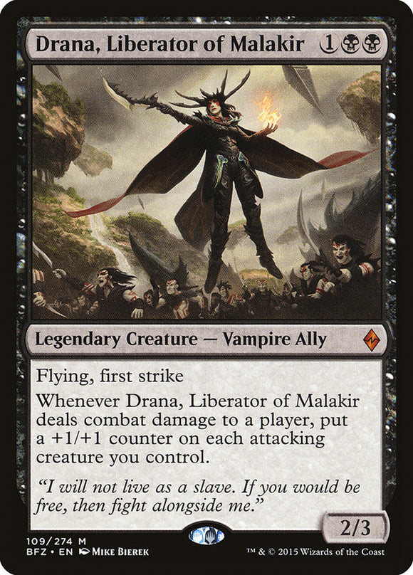 Drana, libertador de Malakir [Batalla por Zendikar] 