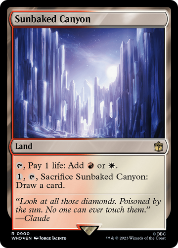 Cañón bañado por el sol (Surge Foil) [Doctor Who] 