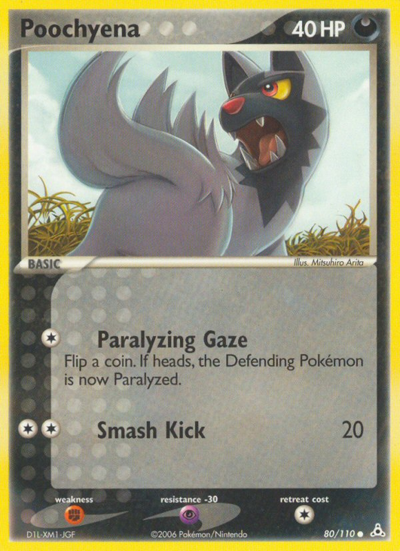 Poochyena (80/110) [EX: Fantasmas de Holon] 