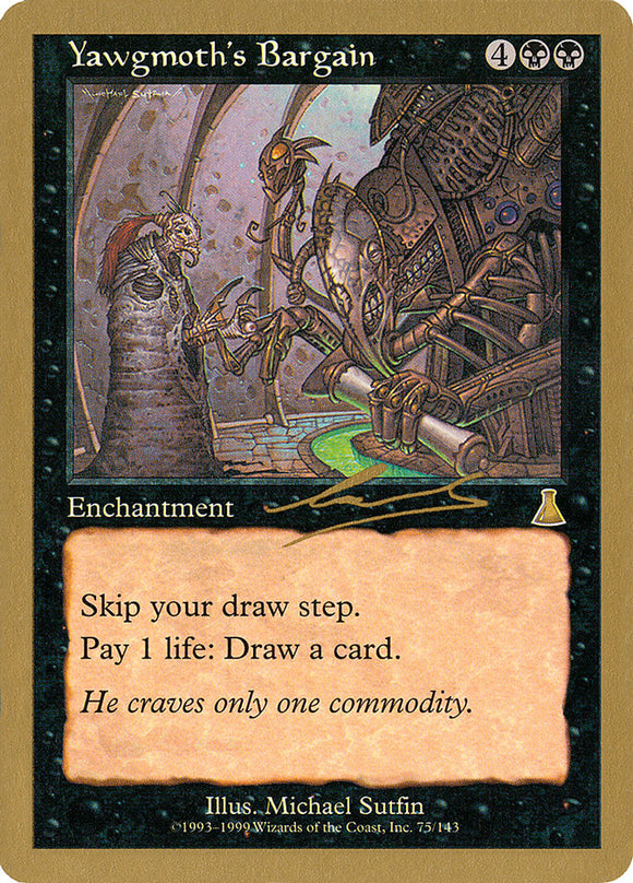 El trato de Yawgmoth (Nicolas Labarre) [World Championship Decks 2000] 