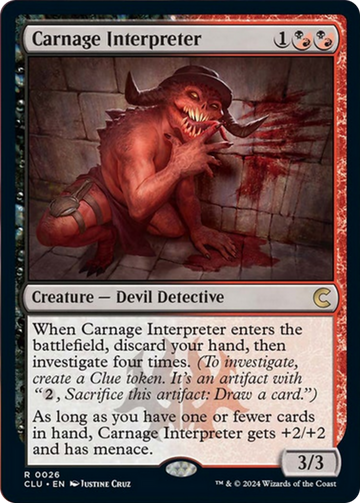 Intérprete de Carnage [Ravnica: Edición de pistas] 